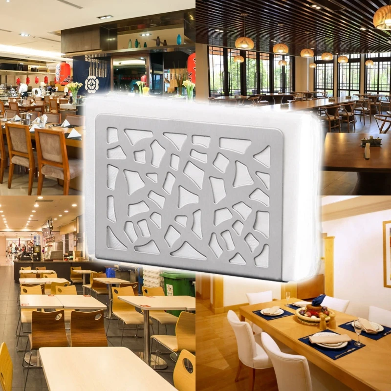 Новый органайзер для салфеток QL из нержавеющей стали держатель полый