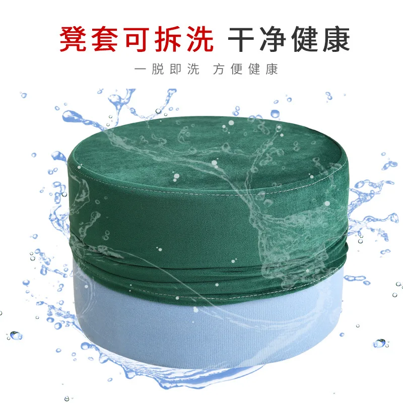 Табурет для ног роскошный сетчатый светлый табурет красного цвета гостиной