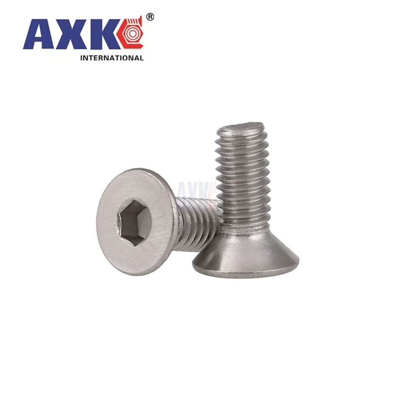

Шестигранные винты AXK DIN7991 М2-М6 из нержавеющей стали