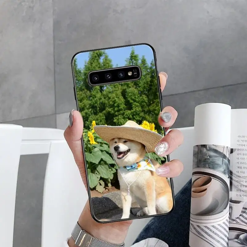 

shiba inu Phone Case For Samsung Galaxy S7 S8 S9 S10 S10e S20 s21 s30 plus lite Ultra 5g