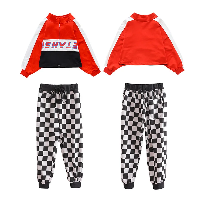 

Boys' hip-hop clothes, high necked shorts, T-Shirts, shorts, girls' casual sports pants, jazz dance clothes, street clothes