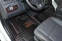 high quality custom special car floor mats for volkswagen multivan t5 t6 2021 2003 2 seats waterproof carpetsfree shipping