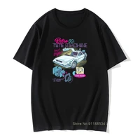 retro 80s time machine t shirt shift racer t shirt men tops black tees wagon lover tops tee classic car tshirt graphic