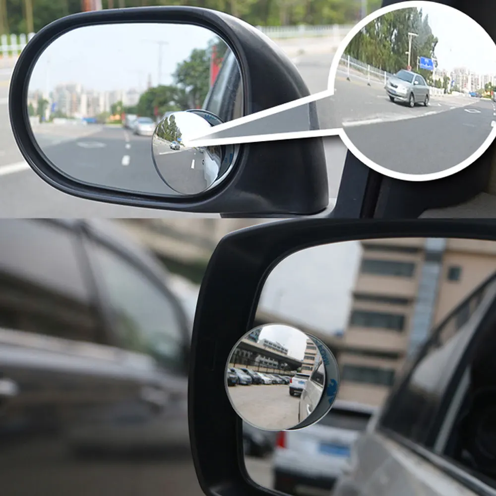 DSYCAR 1Pair Blind Spot Mirror Auxiliary Rearview HD Convex Suitable for All Universal Vehicles Cars and Drivers | Автомобили и
