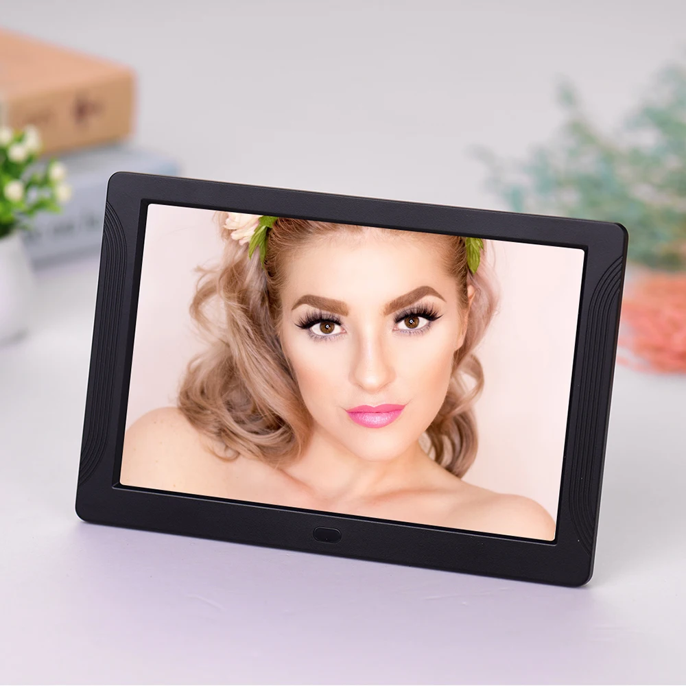 Andoer P701 7 дюймов светодиодный цифровой фоторамки электронный альбом 1280*800 HD 16:9
