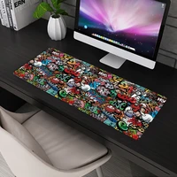 game mouse pad for office and home with anti slip keyboard pad 80x30cm xl large gaming gamer keyboard mat mousepad desk pad
