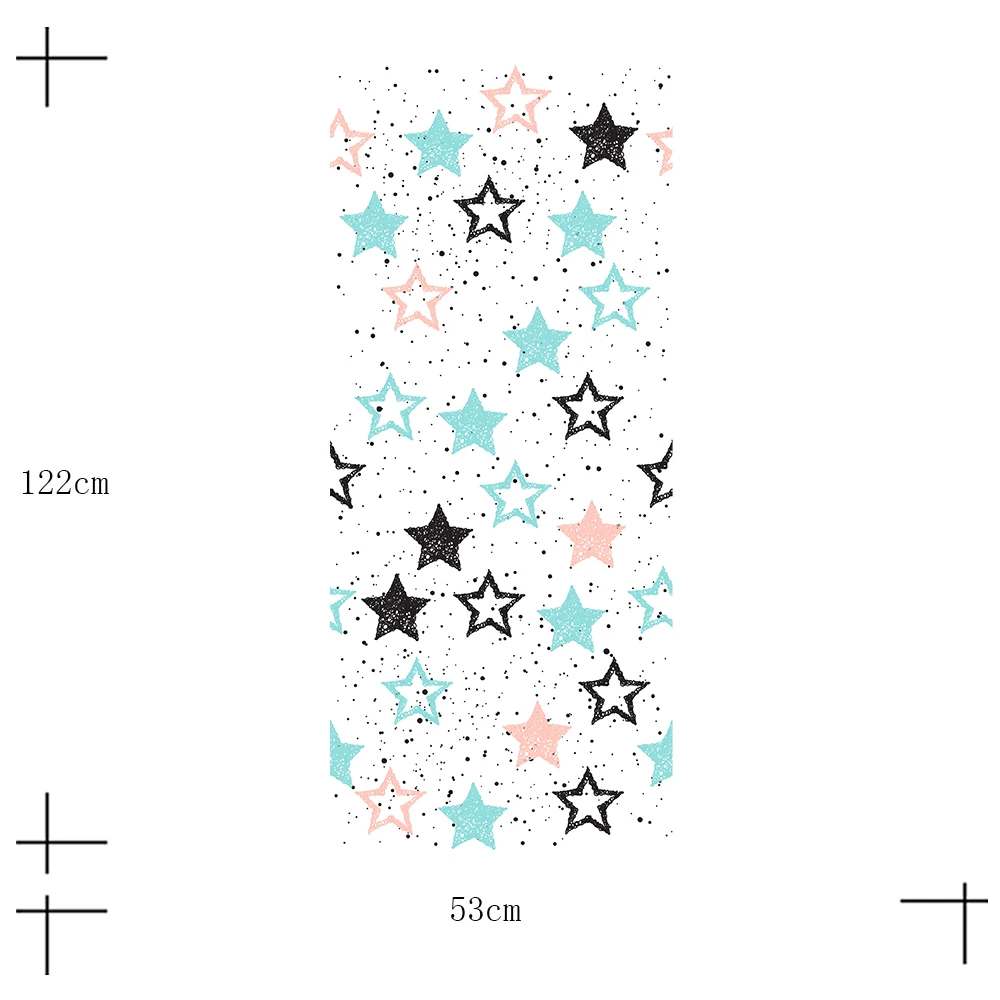 

Funlife 53x122cm Tile Sticker Wallpaper Wall Stickers Self-adhesive Waterproof Oil Proof for Furniture Kitchen Bathroom Decor