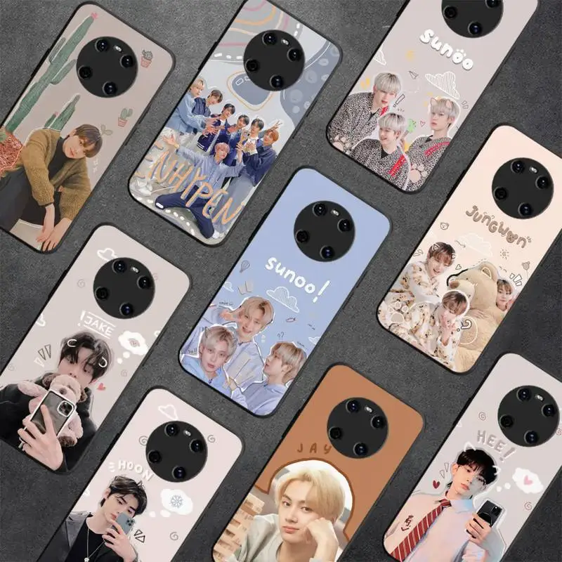 

Enhypen kpop Phone Case For Huawei Y5 Y62019 Y52018 Y92019 funda case for 9prime2019