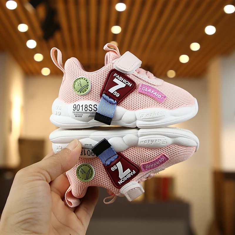 Детские кроссовки для мальчиков обувь девочек сезон весна-осень спортивная