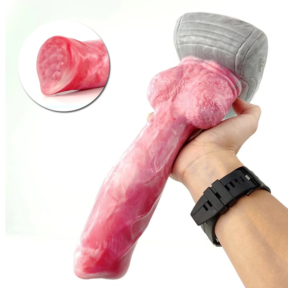 Realistic Dildo Suction Cup Huge Penis Big Size Werewolf Dildo Soft Silicone Sex Toy for Woman Big Fake Dick Female Masturbation