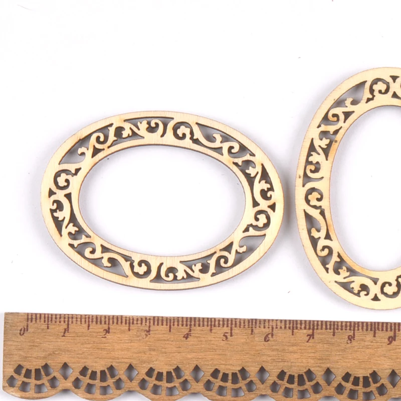 10 шт. кружевные деревянные Ломтики Для фоторамки | Дом и сад
