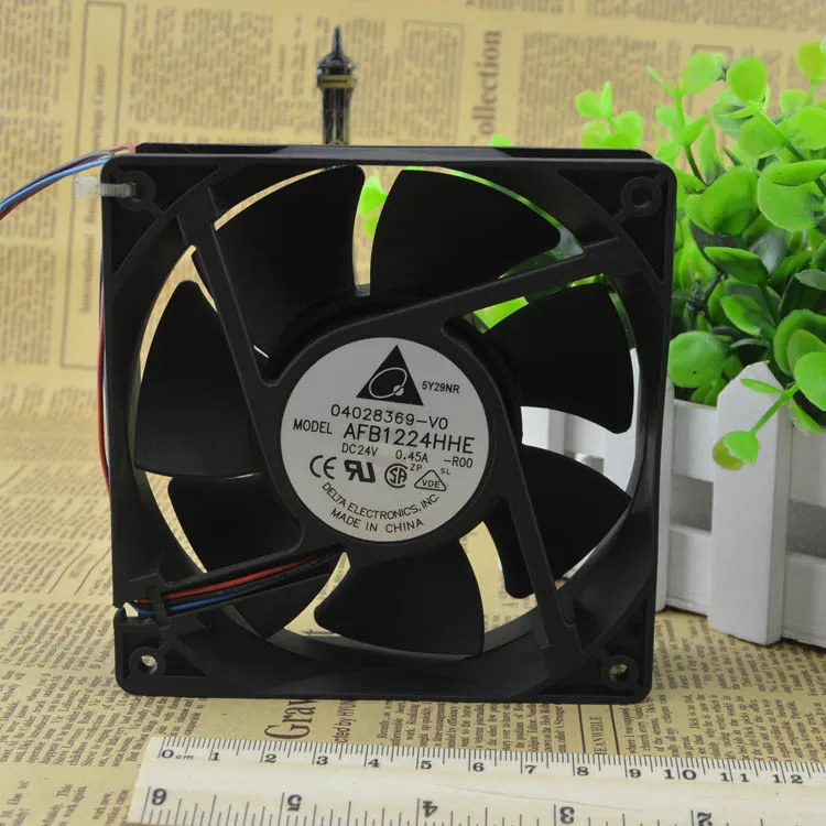 

New original 12cm AFB1224HHE 12038 24v 0.45A server cooling fan