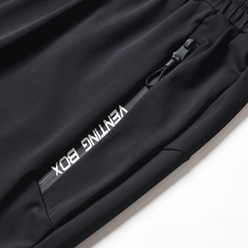 

8XL Summer Men Sweatpants Quickly Dry Breathable Sport Pants Male Jogging Casual Running Fitness Workout Track Pants Sportswear
