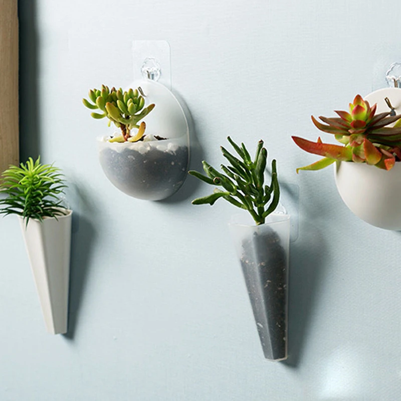 Настенное подвесное искусственное растение хранилище раковина аксессуары для