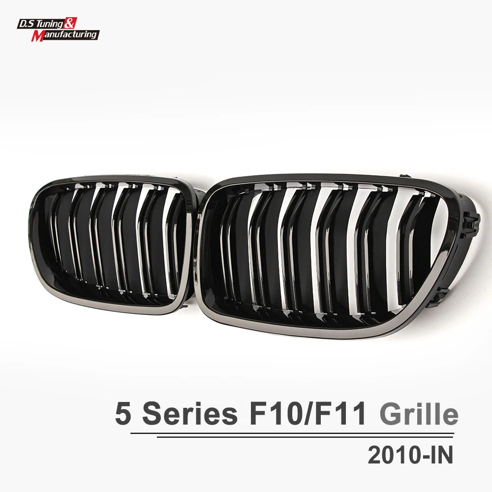 ABS передняя гоночная решетка сетки для почек решетки BMW 5 серии F10 F11 2010 IN 2 Slat