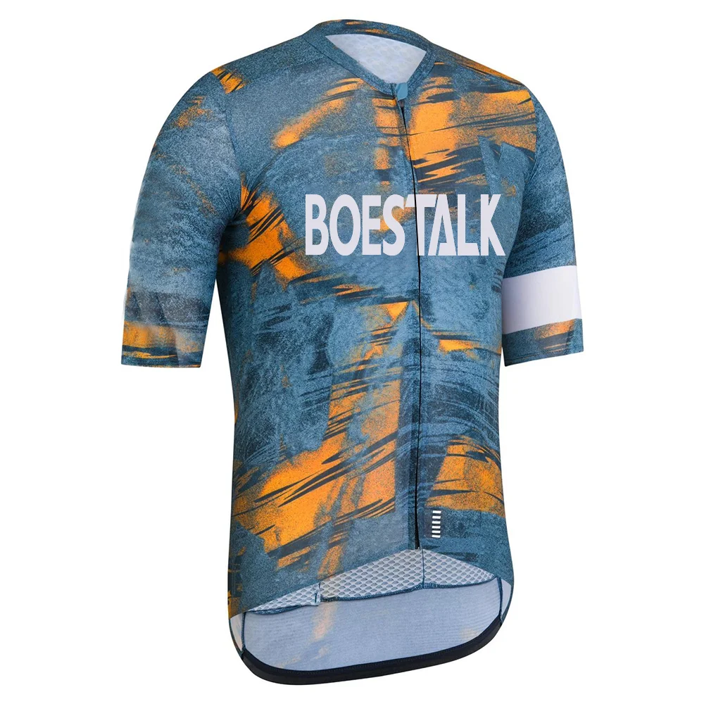 

BOESTALK cycling jersey short-sleeved summer team mountain bike racing jersey tight-fitting and breathable can be customized new