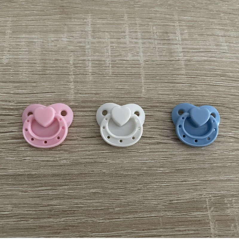 Chupetes magn&eacute;ticos Reborn Baby Doll, cadena para pezones, se adapta a 12 pulgadas, 20 pulgadas, 9 pulgadas, 10 unids/lote, 20 Uds.-2