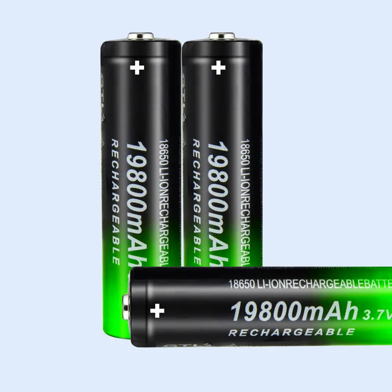 

2021new Fast Charging 18650 Battery High Quality 19800mah 3.7V 18650 Li Ion Battery Flashlight Charging Battery + Free Delivery