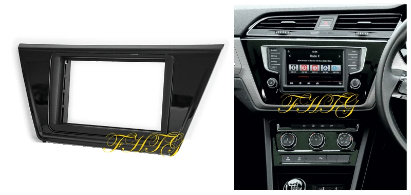 Автомобильный радиоприемник комплект для приборной панели подходит VOLKSWAGEN TOURAN 2016