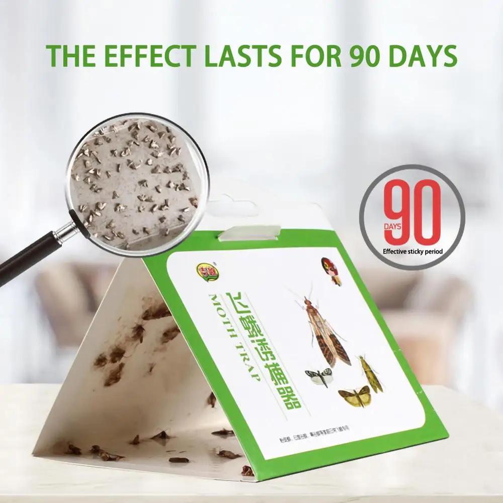 5 шт. тканевая ловушка для пищевых мотыльков паста-убийца феромонов липкая