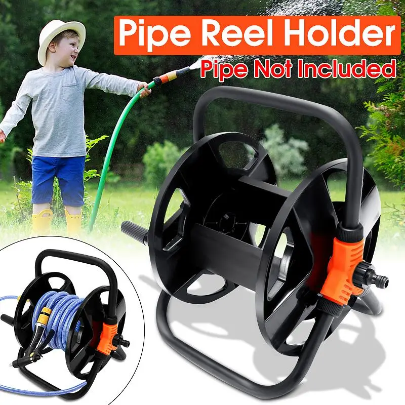 

Hot Portable Garden Hoses Reel Garden Pipe Storage Cart Pipe Exclude Winding Tool Rack Portable PP Plastic+Metal+Copper