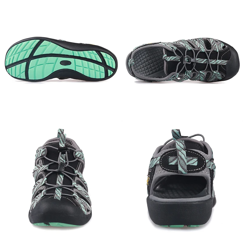 GRITION 2020 женские пляжные сандалии летние уличные плоские повседневные