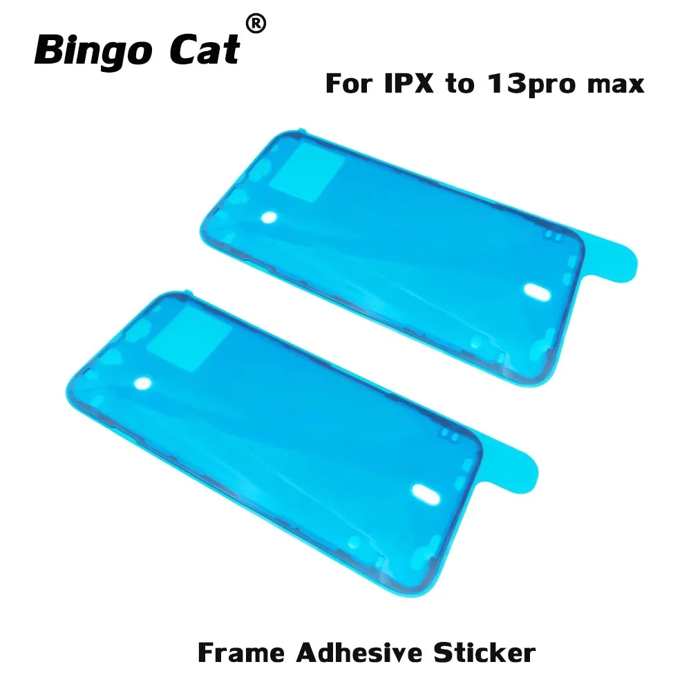 

10 шт. оригинальная рамка водостойкая клейкая наклейка клейкая лента для iPhone 11 13 12 pro X XS max ЖК-экран Стеклянные детали
