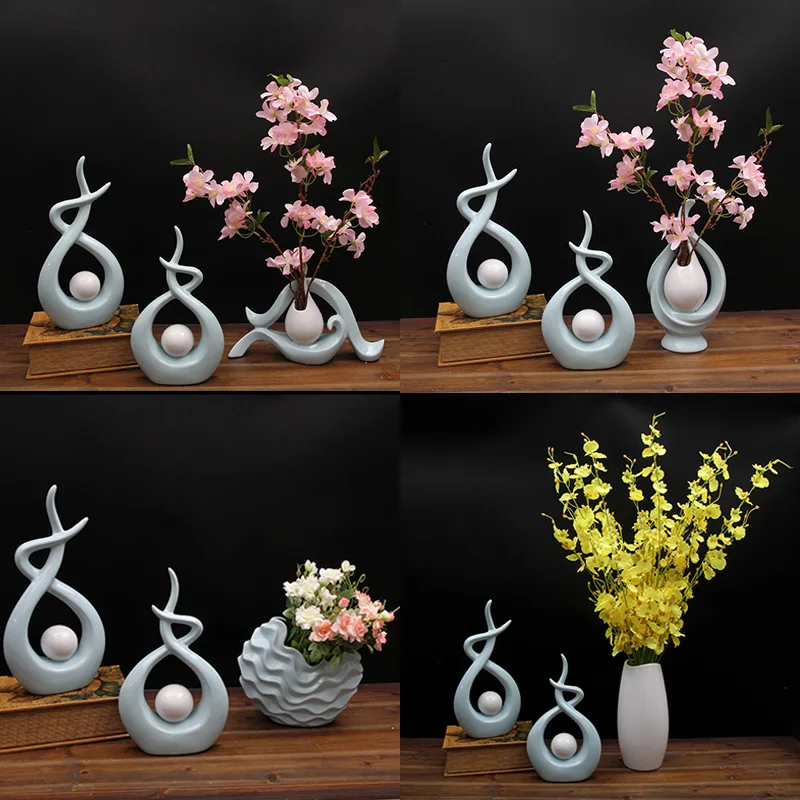 

Modern European Ceramic Lover Shape Desktop Ornaments Home Furnishing Decoration Crafts Art Wedding Gifts Figurines Office Decor