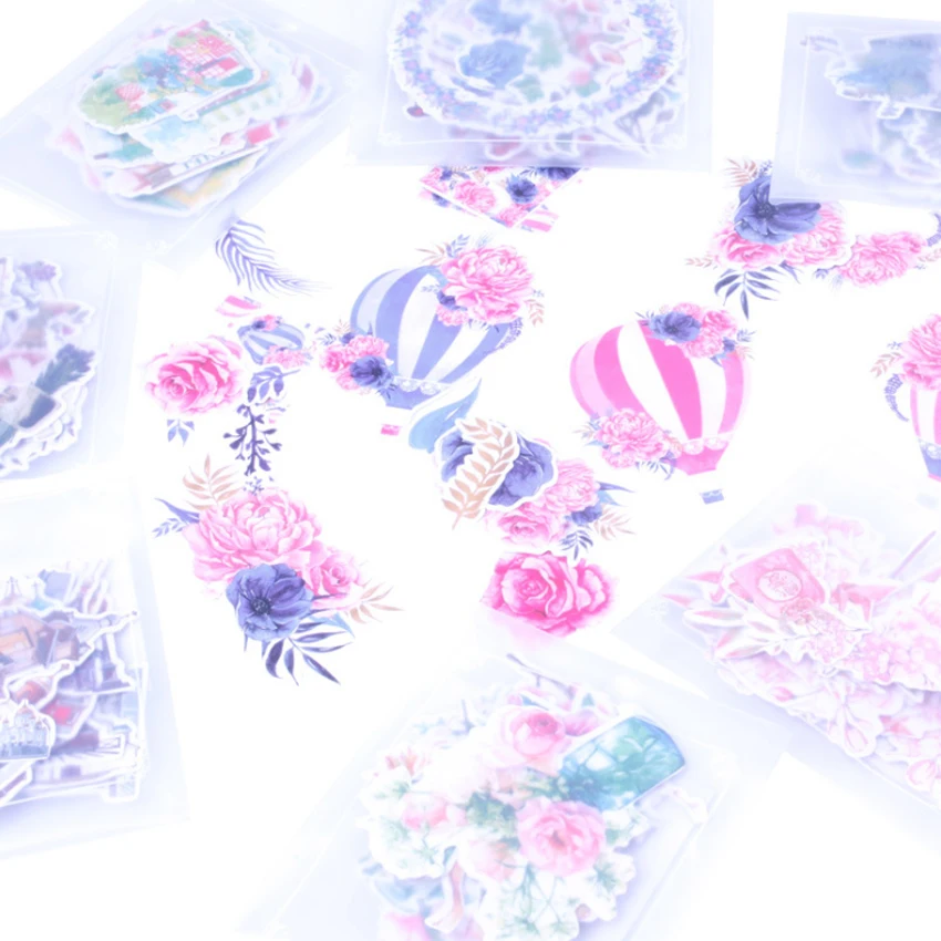 1pack/lot Kawaii sticker Diary Photo Book Girl vsco Decorative paper DIY album diary scrapbooking Deco Sticker gift | Дом и сад