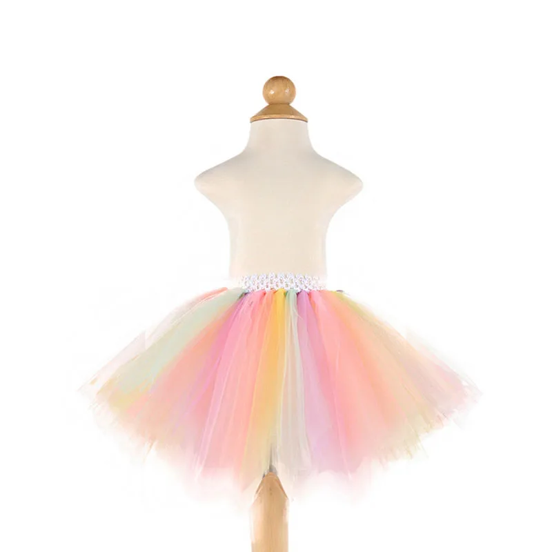 Детская юбка пачка с оборками короткая для девочек|Юбки| |