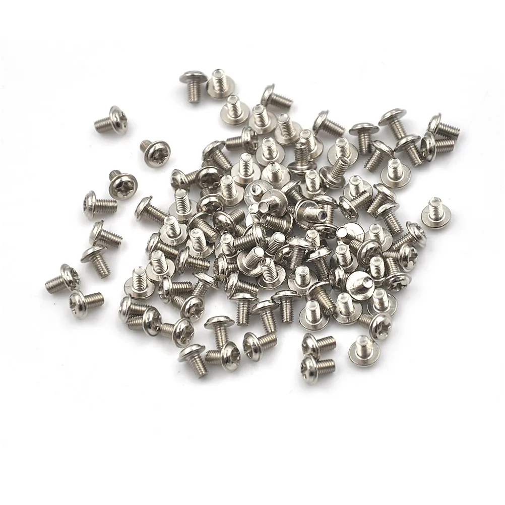 100Pcs M3 Screw M3X5 5mm PC Case Hard Drive Precision PSU 6/32&quot Hex Screws For Computer Floppy DVD ROM Motherboard | Обустройство