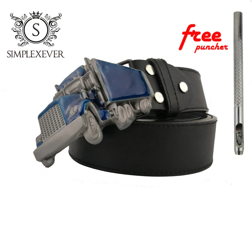 

Кожаные ремни с пряжкой для мужского ремня для грузовика серебряная металлическая пряжка для мужского ремня Прямая поставка