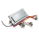 Электрическая гитара, Предварительно Проводные комплекты с двойной катушкой и гарбакером, с 500K цветовыми горшками, жгут для шеи или моста