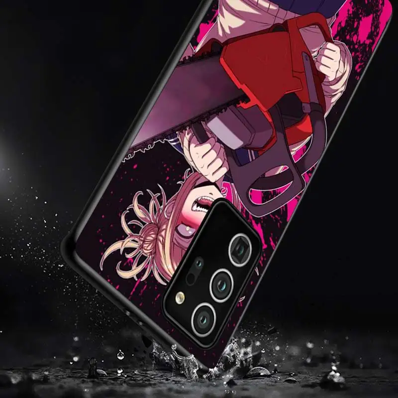 

My Hero Academia For Samsung S20 FE Ultra Plus A91 A81 A71 A42 A51 5G UW A41 A31 A21 A21S A11 A01 Black Phone Case