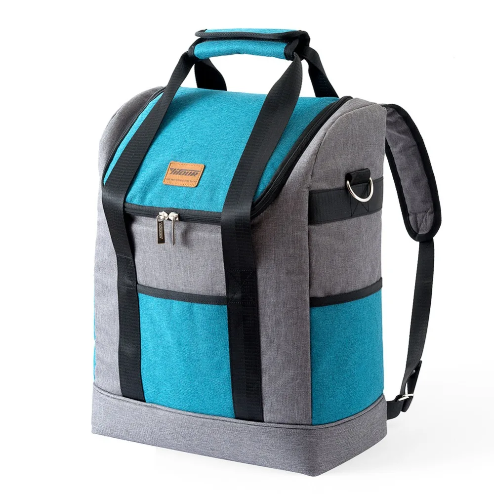 Большие уличные сумки для обеда утолщенный Теплоизоляционный рюкзак