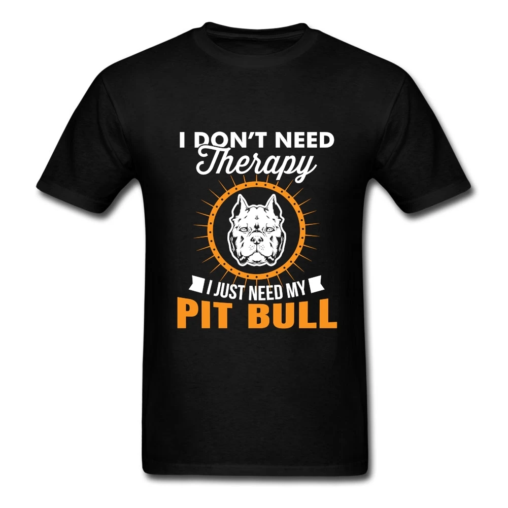 Высокое качество Для мужчин футболки Питбуль Собака с короткими рукавами