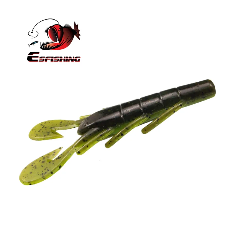 Esfishing приманки новые Vibe Craw 85 мм 6 г 8 шт. рыболовные приманки мягкие приманки Leurre soule Карп рыболовные аксессуары