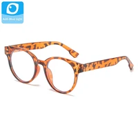 anti blue light round eyewear women vintage eye protective glasses men clear lens spectacles eyepiece female shades male