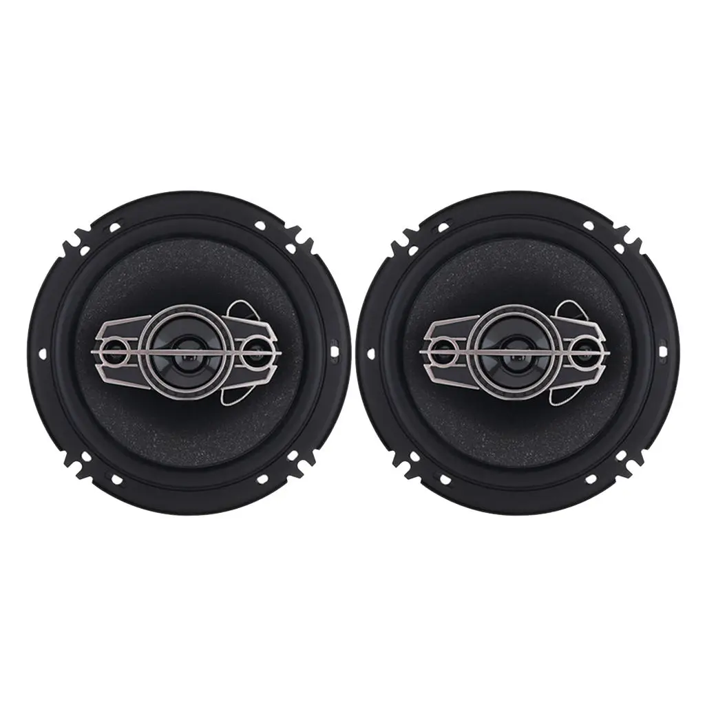 

2Pcs 2 6.5 Inch 4 Way Car Automobile HiFi Coaxial Speaker Easy to Install