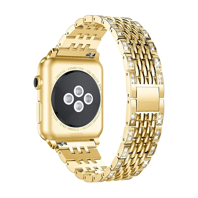 

Браслет из нержавеющей стали для Apple Watch 5/4/3/2/1/40/38/44/42 мм