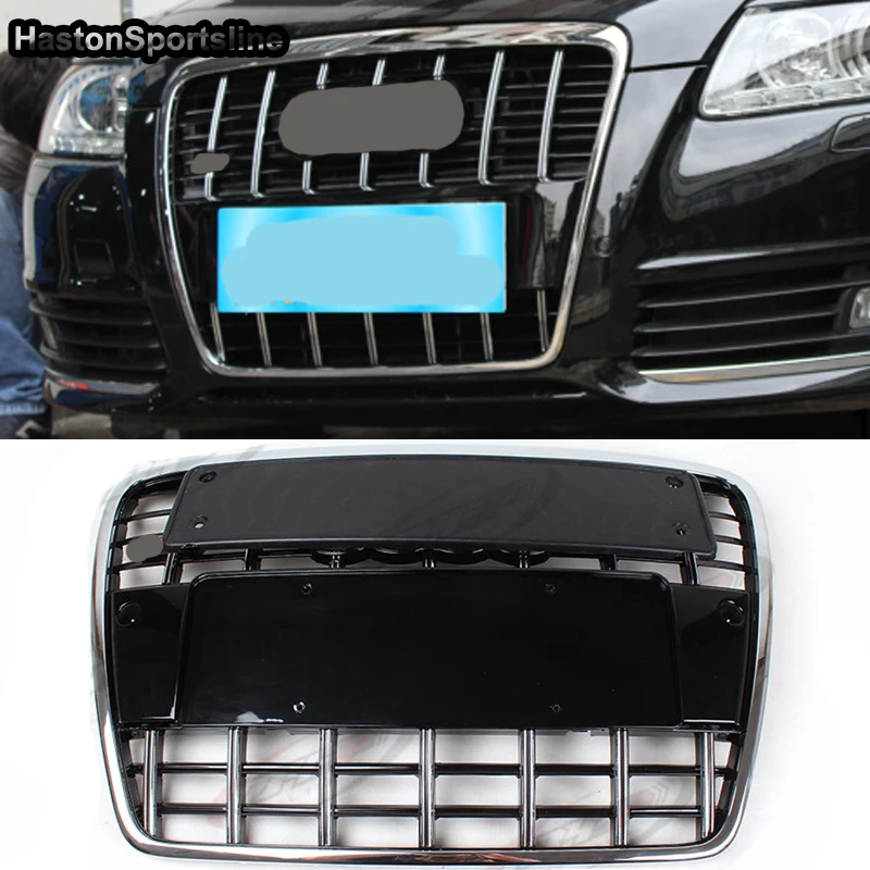 

S6 Style Front Sport Hood Grill for Audi A6 S6 Sline 2005-2011 Car Styling Accessories