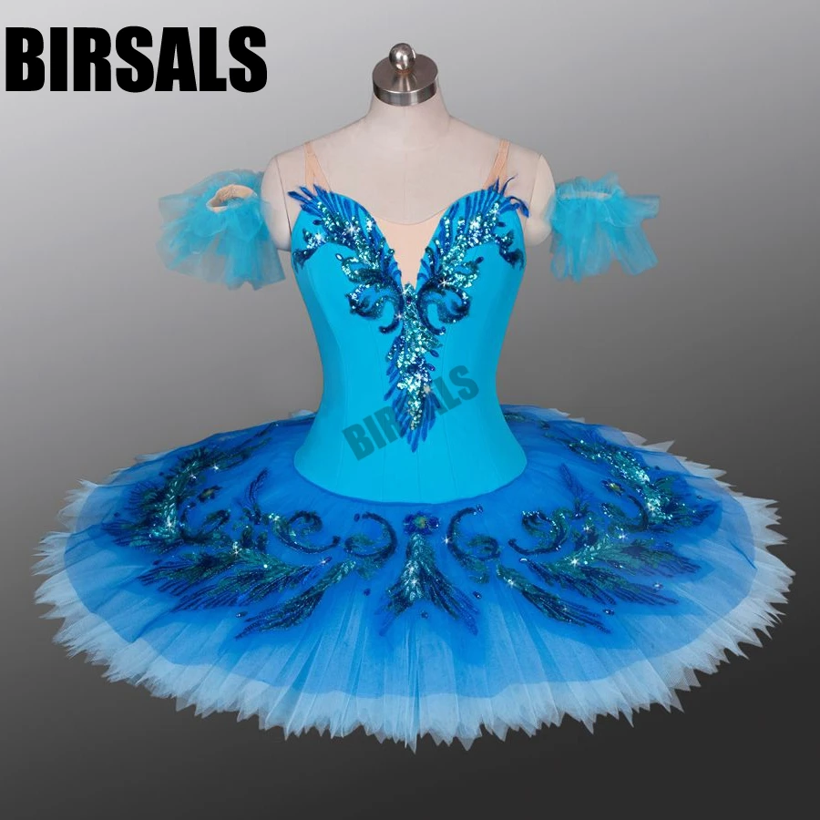 Балетная пачка для взрослых и девочек классический голубой костюм выступлений