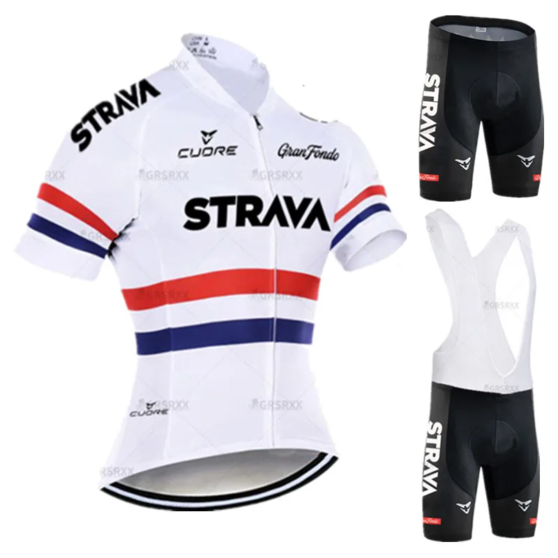 

STRAVA 2021 Pro Team Cycling Jersey Sets Women Summer MTB Bike Clothes Maillot Ciclismo Quick Dry Bicycle Clothing Cycling Kits