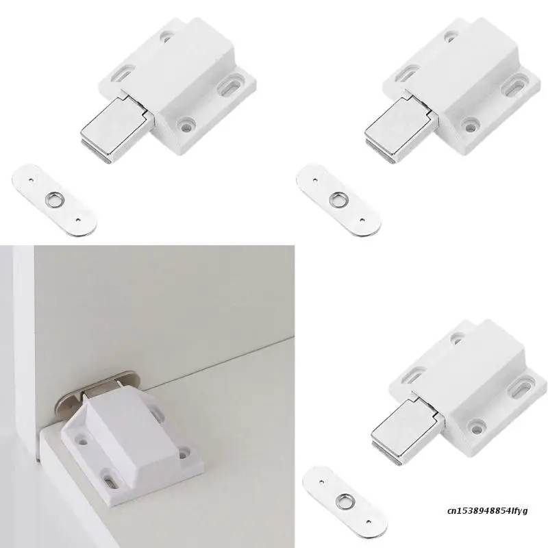 Двойные магнитные дверные защелки и захваты в кухне ванной комнате для гардероба