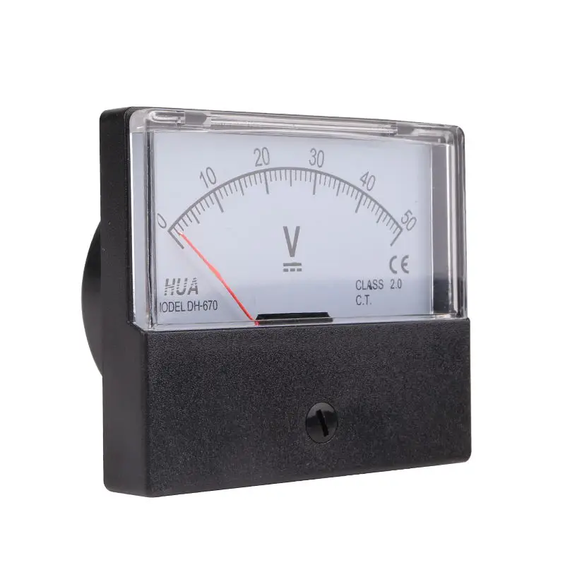 DH 670 постоянного тока Anlog вольтметр измерительный измеритель