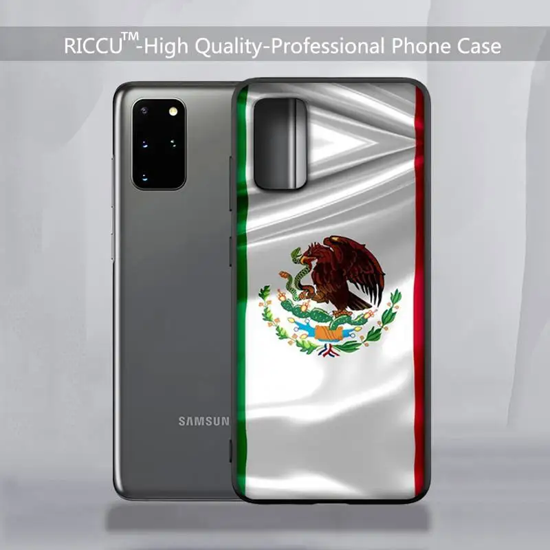 MaiYaCa мексиканский флаг чехол для телефона Samsung S20 plus Ultra S6 S7 edge S8 S9 S10 | Мобильные