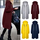 Женские толстовки с капюшоном, свитшоты большого размера d, толстовка с капюшоном, теплая куртка на молнии, свитшот, длинные пальто, верхняя одежда, весенняя одежда