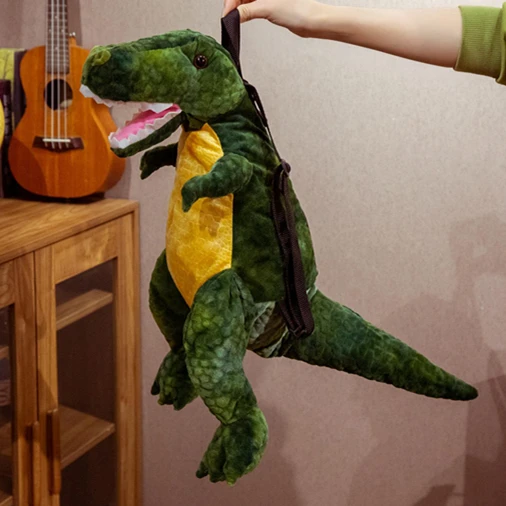 Новый реалистичный рюкзак с имитацией динозавра плюшевая игрушка Мягкое