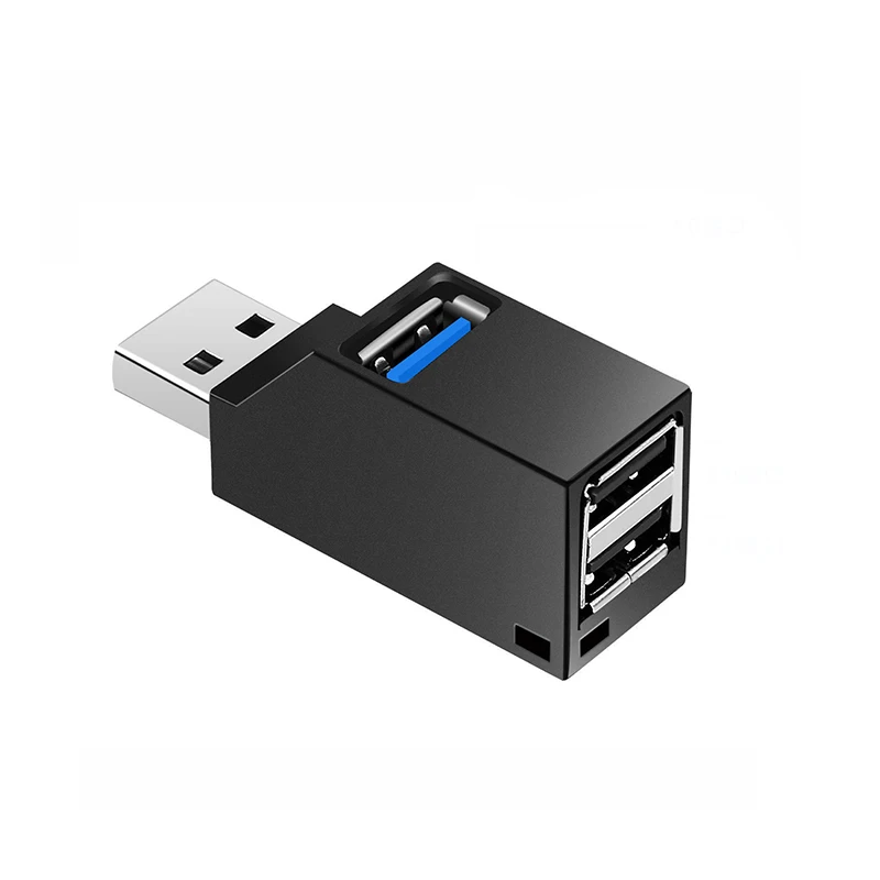 Мини 3 порта usb хаб USB 2 0 высокоскоростной концентратор разветвитель коробка