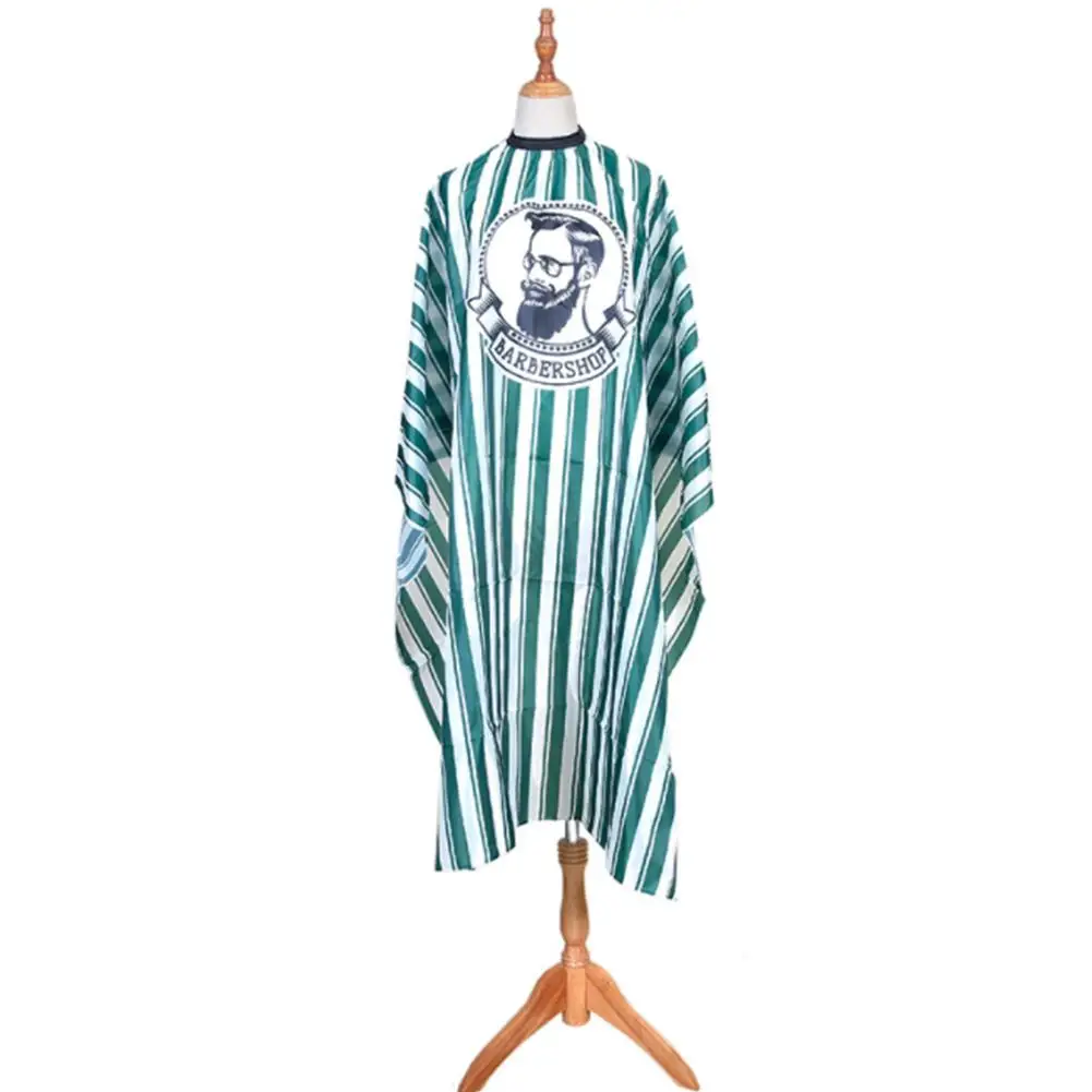 Новые накидки для парикмахерской в полоску с цветным принтом фартук накидка